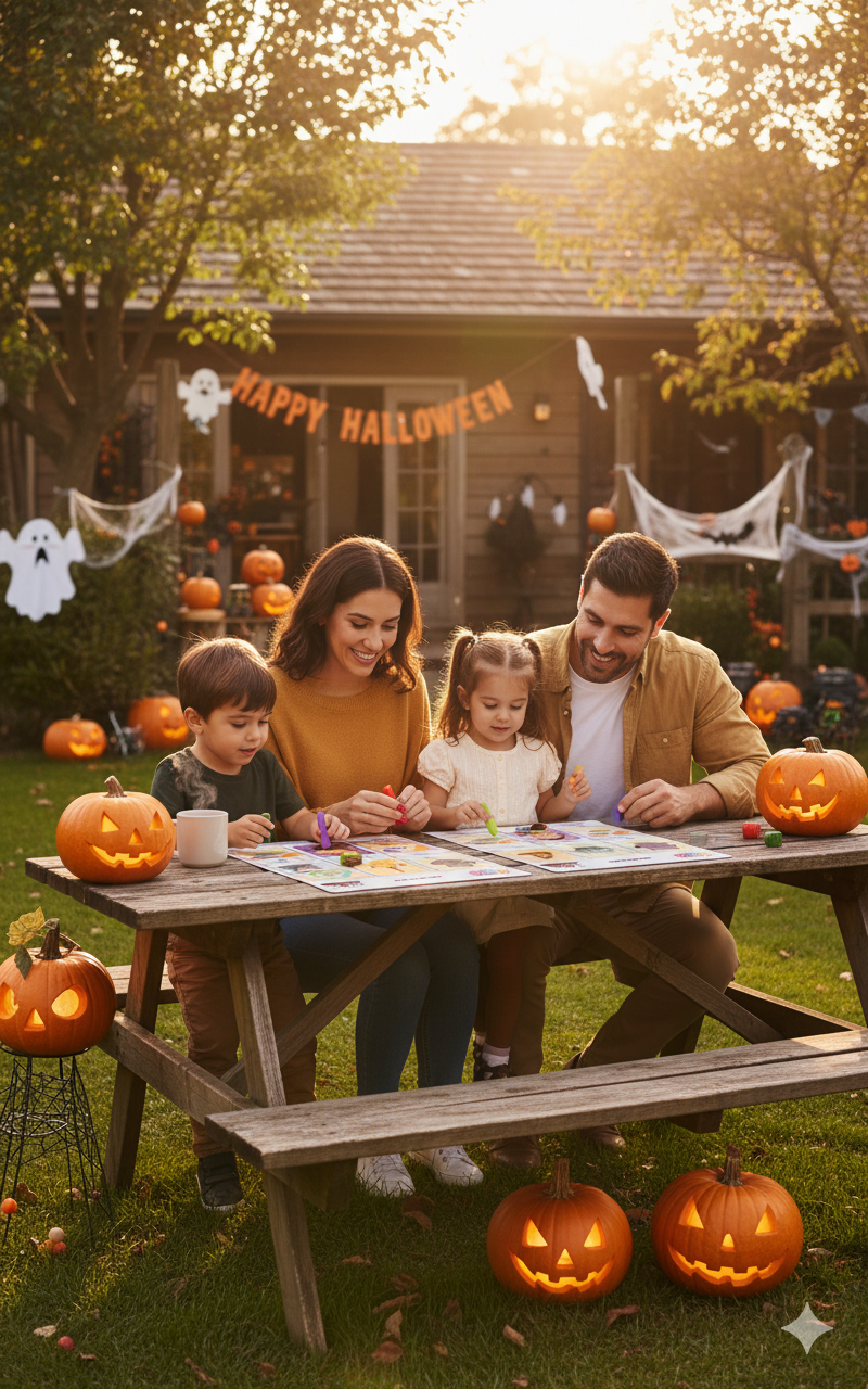 Cómo jugar Lotería de Halloween